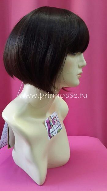 Фото Парик стильное каре с прямой челкой термо Цвет 2T33 шатенка - магазин  "Домик Принцессы"