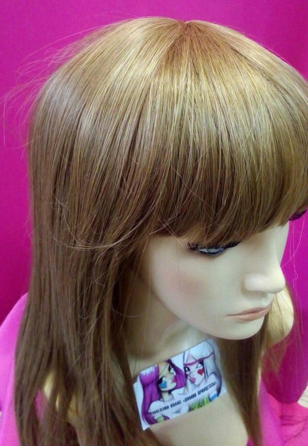 Фото Парик из искусственных термо волос прямой цвет 19 - магазин  "Домик Принцессы"