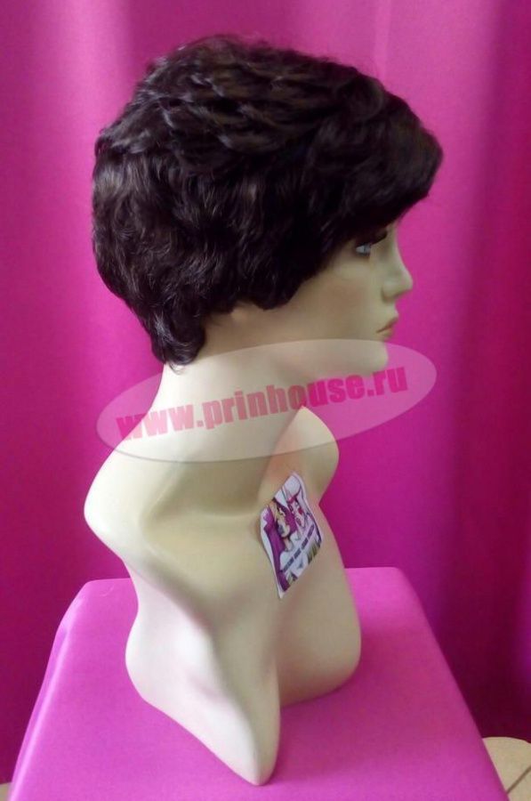 Фото Парик мужской короткая стрижка из искусственного волоса цвет №6 - магазин  "Домик Принцессы"
