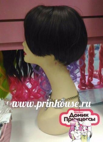 Фото Парик стильный термо цвет 6 шоколад - магазин  "Домик Принцессы"