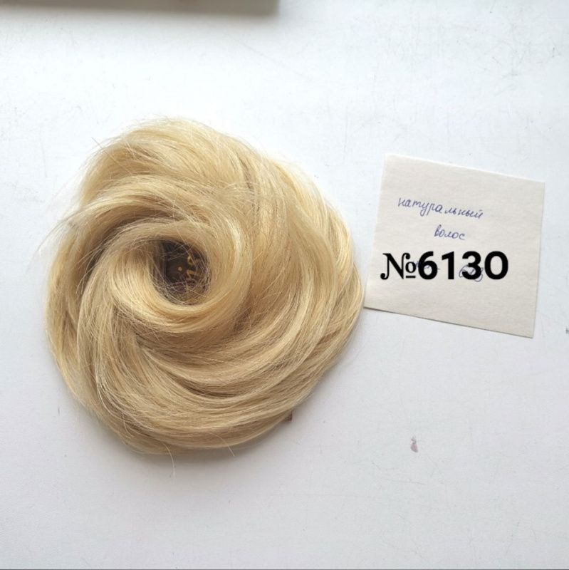 Фото Резинка из натуральных волос - магазин  "Домик Принцессы"