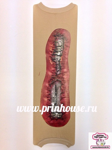 Фото Рукав с принтом раны и железа арт. 1150909 - магазин  "Домик Принцессы"