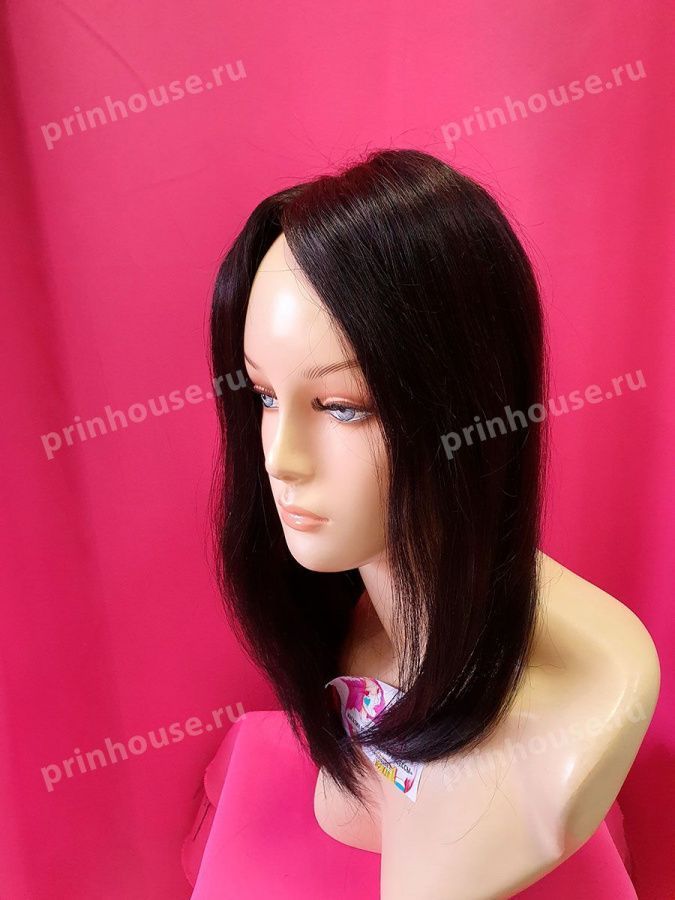Фото Система замещения волос из натуральных волос цвет темный шоколад 2 - магазин  "Домик Принцессы"