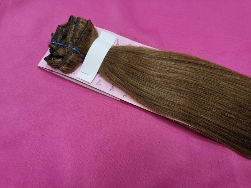 Фото Волосы на заколках натуральные Макси-комплект люкс 30 - магазин  "Домик Принцессы"